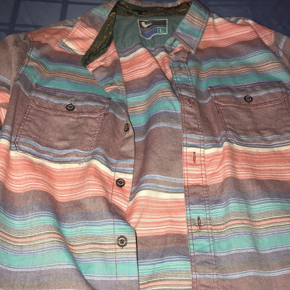 Multicolored men dress shirt